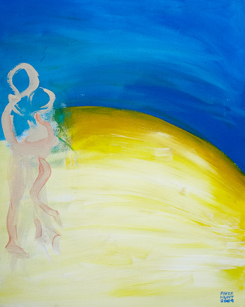 A Blending of All That You Are, With All That I Am, 2010 painting by River Hunt